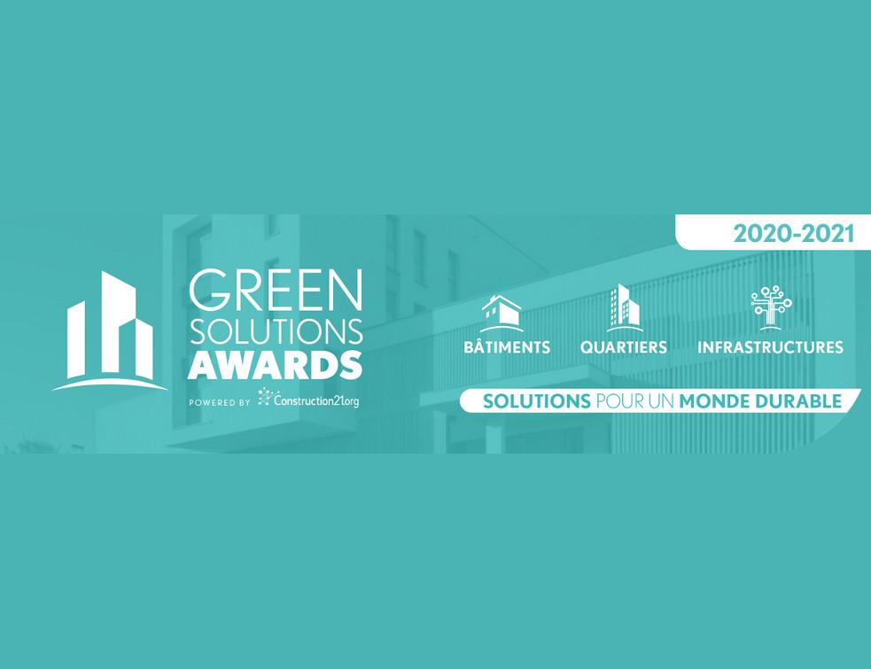 Green Solutions Awards 2020-21 révèle les lauréats français