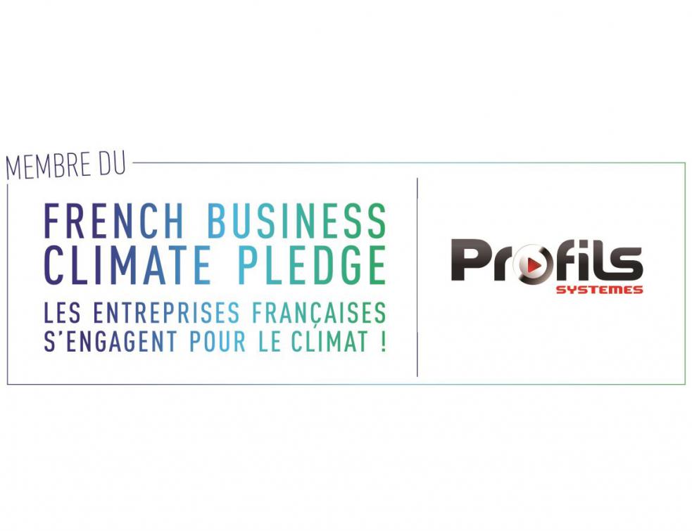 Profils Systèmes rejoint le French Business Climate Pledge