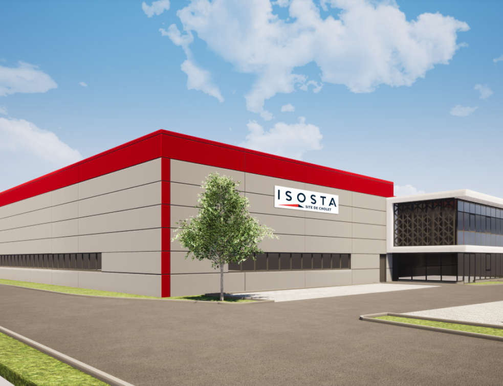 Isosta investit 4 M€ dans l'extension de son site de production écoresponsable à Cholet (49)