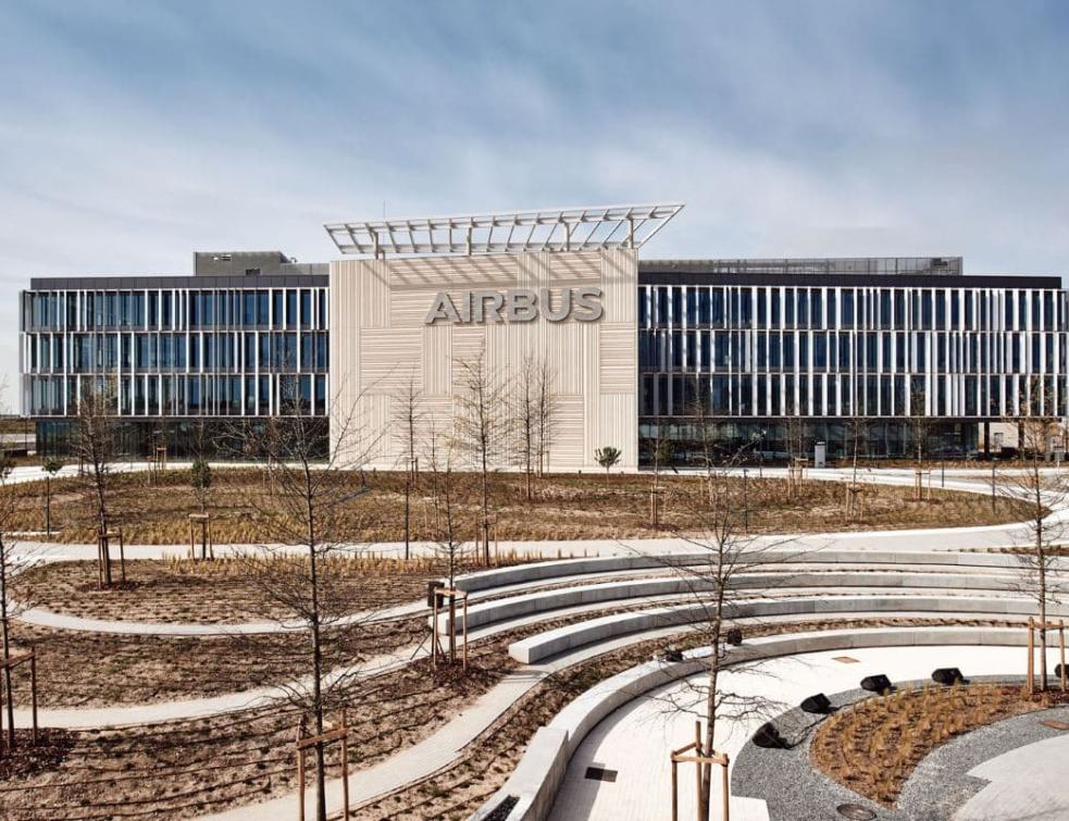 Les solutions Wicona habillent le nouveau siège social d’Airbus en Espagne