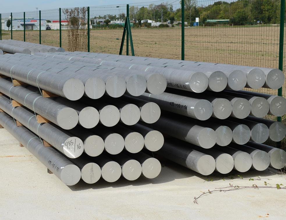 SEPALUMIC_billette_aluminium_bas_carbone_recyclee