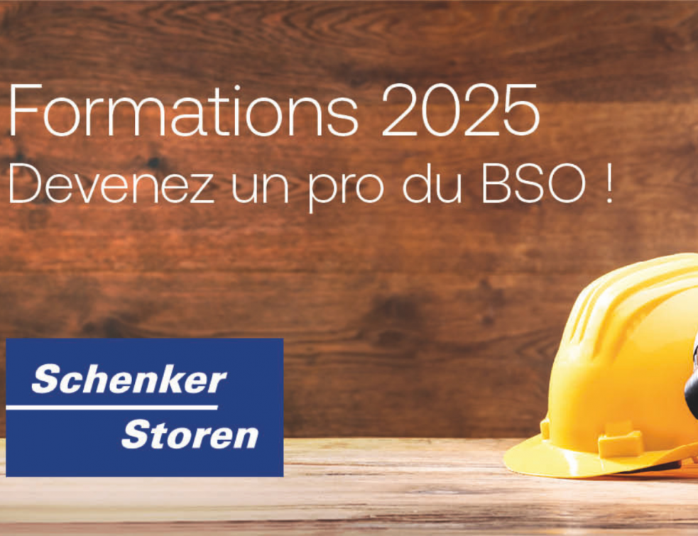 Visuel des sessions de formation Schenker Stores France