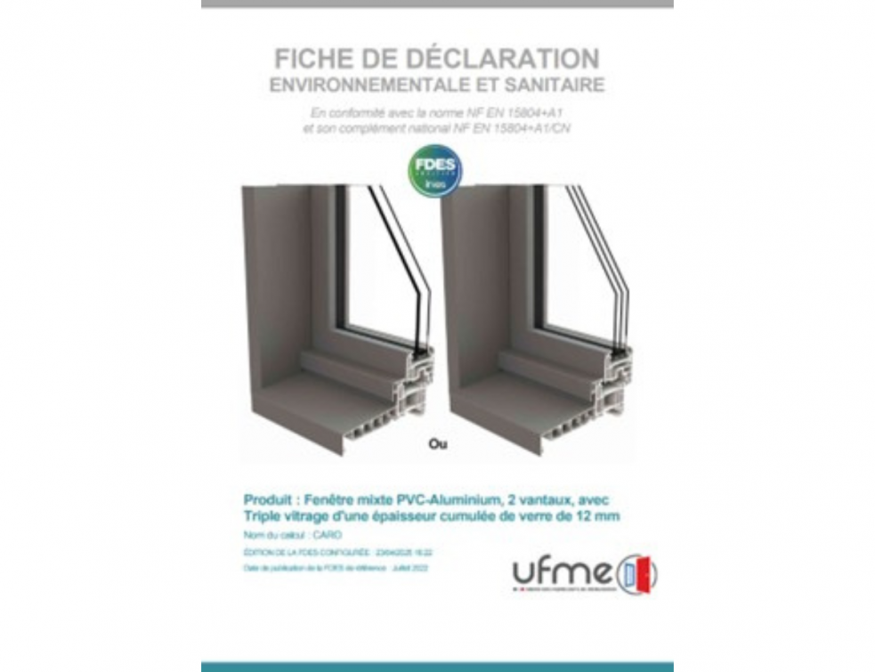 Vue sur FDES CHANTIER
