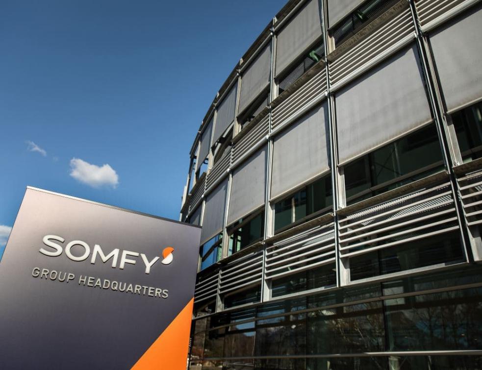 Vue sur entreprise SOMFY