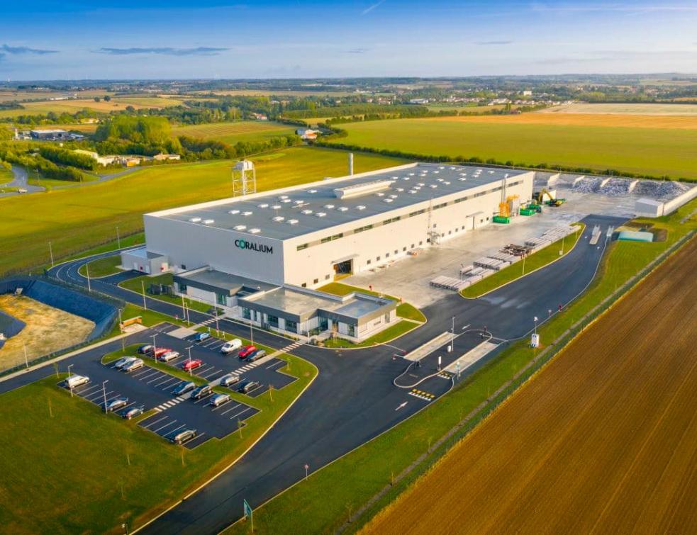 SIite Coralium - vue aérienne