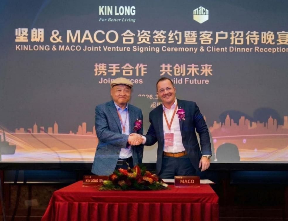 Le groupe MACO et le fabricant chinois de quincaillerie pour le bâtiment Kinlong